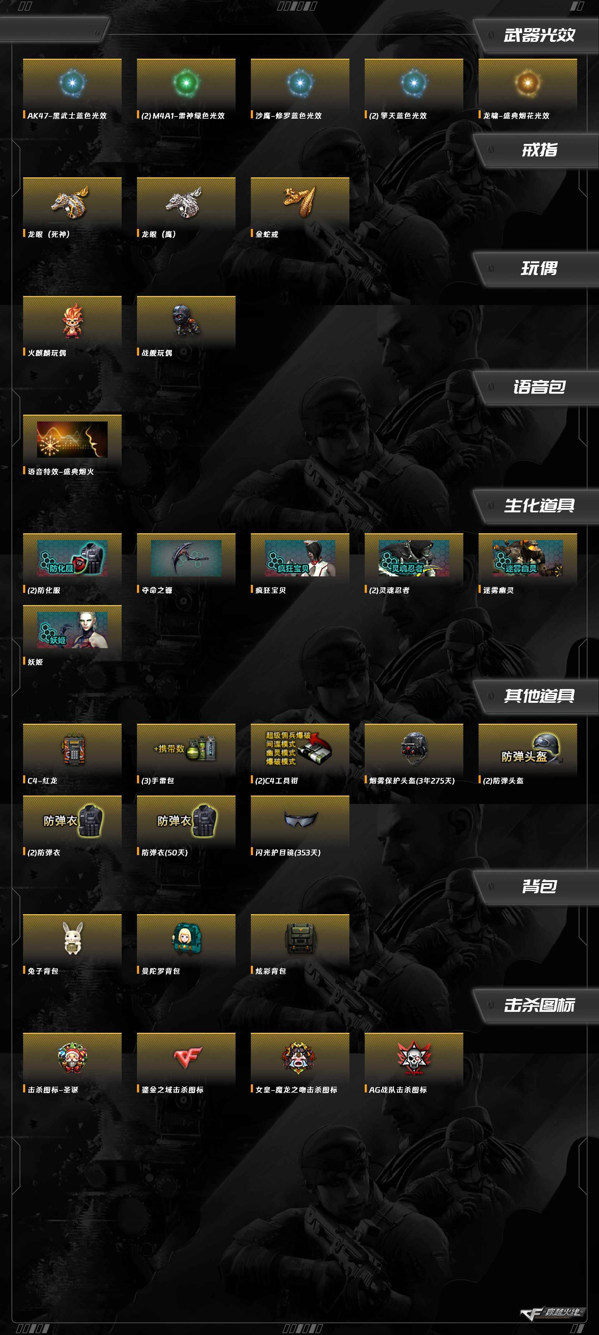 CFCMW429896穿越火线账号详情图10 CFCMW429896穿越火线账号详情图10