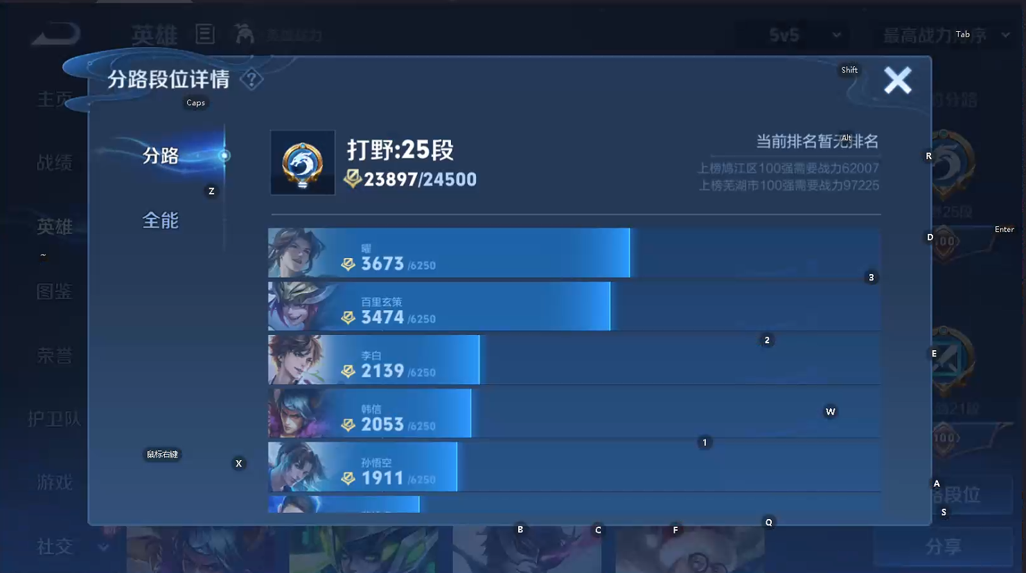 WZCMW4122041王者荣耀账号详情图5