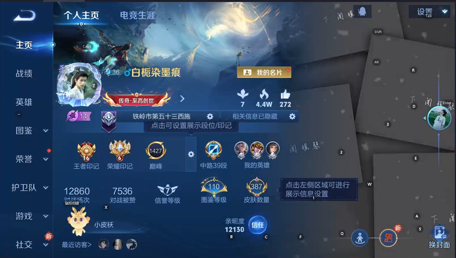 WZQM4138795王者荣耀账号详情图9