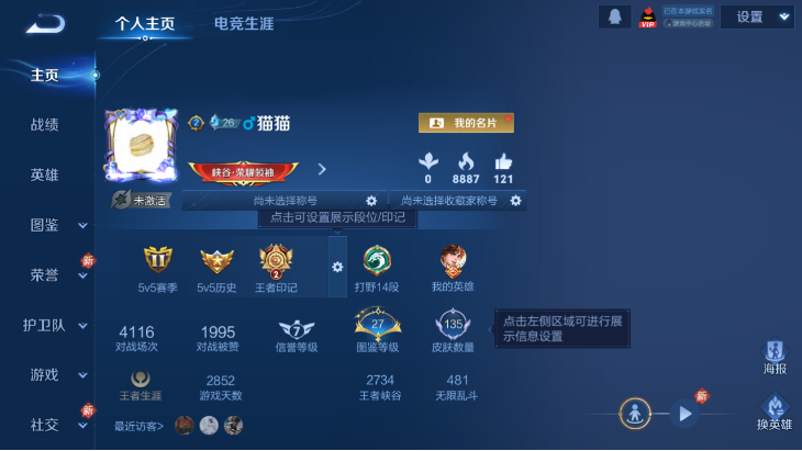 WZQM4139737王者荣耀账号详情图4