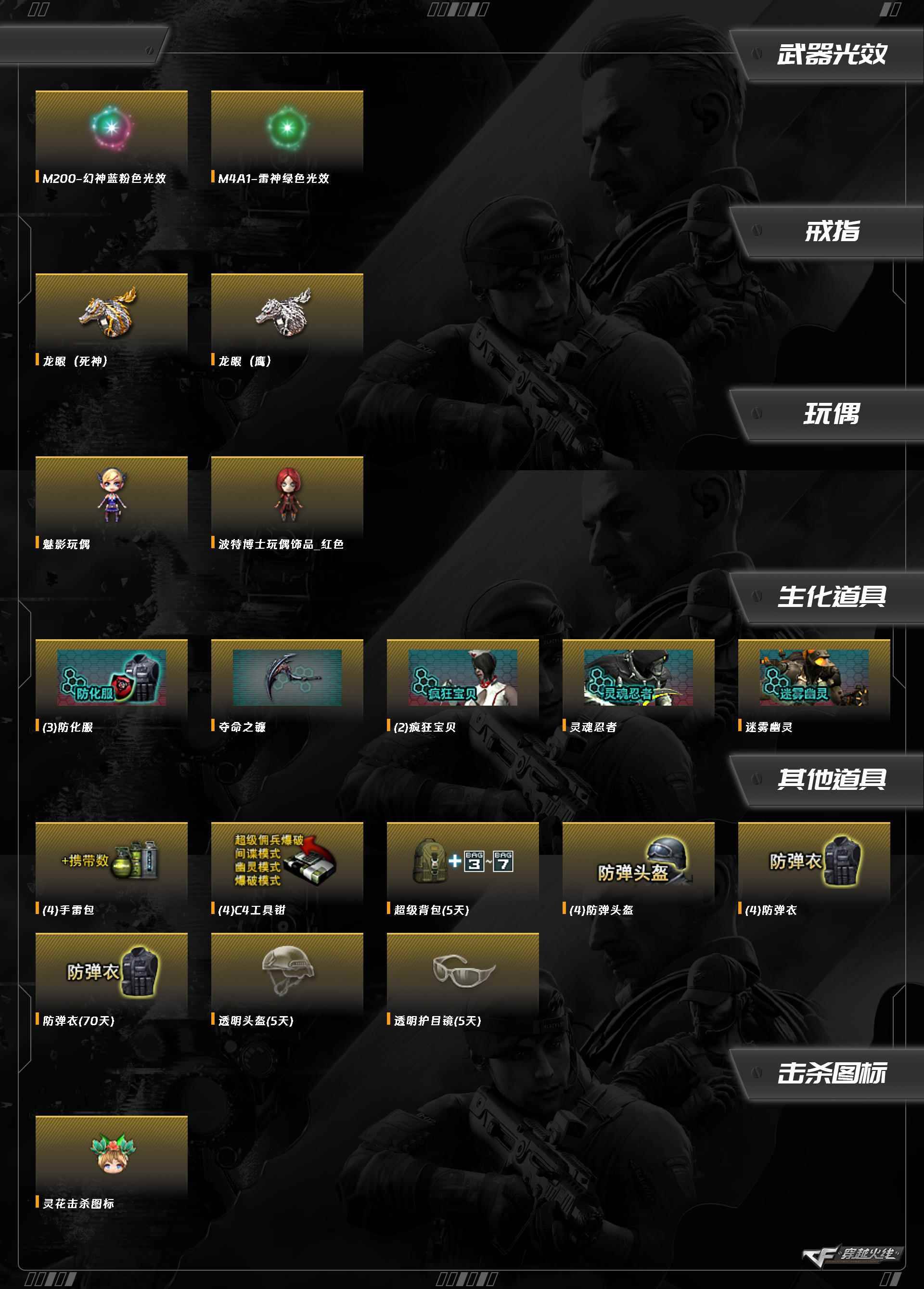 CFQM430510穿越火线账号详情图7