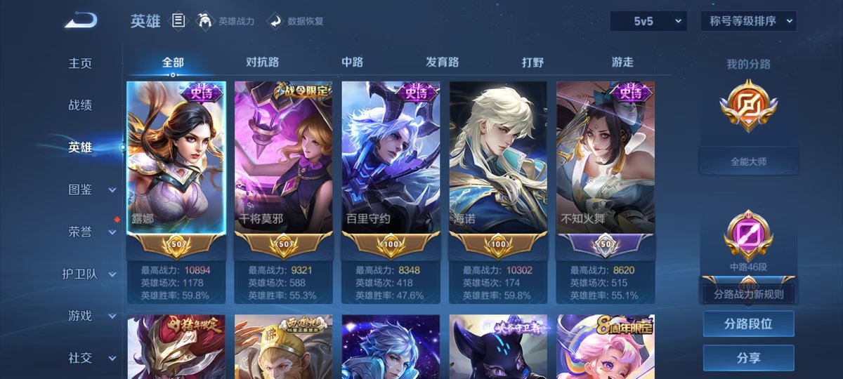 WZCMW4118883王者荣耀账号详情图3