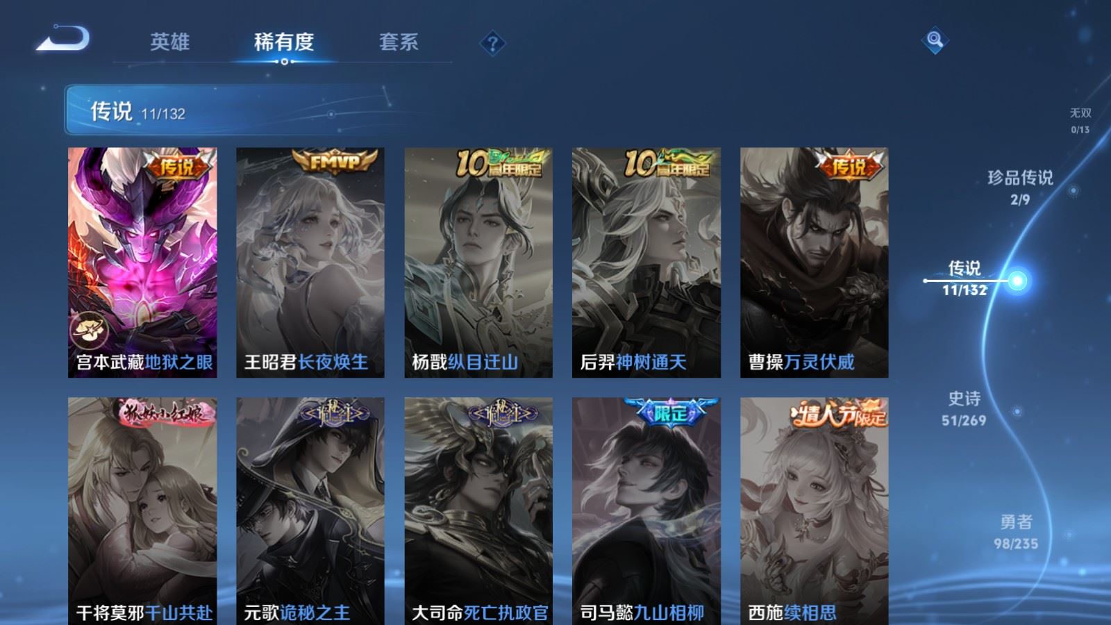 WZQM4124938王者荣耀账号详情图8