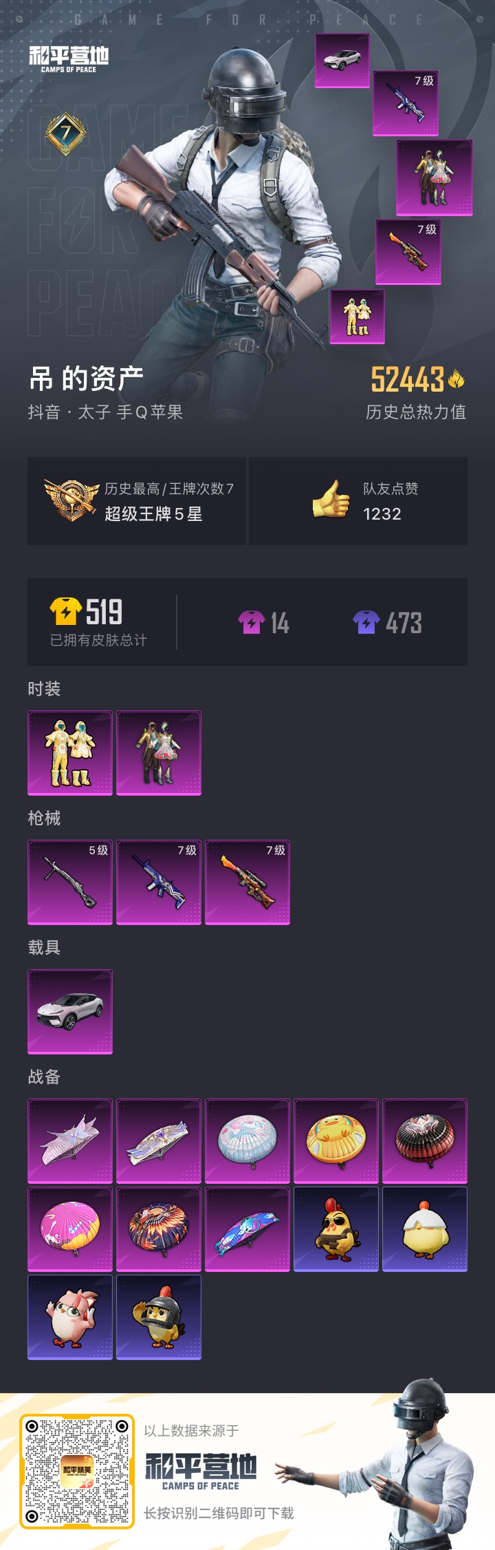 HPCMW472325和平精英账号详情图14