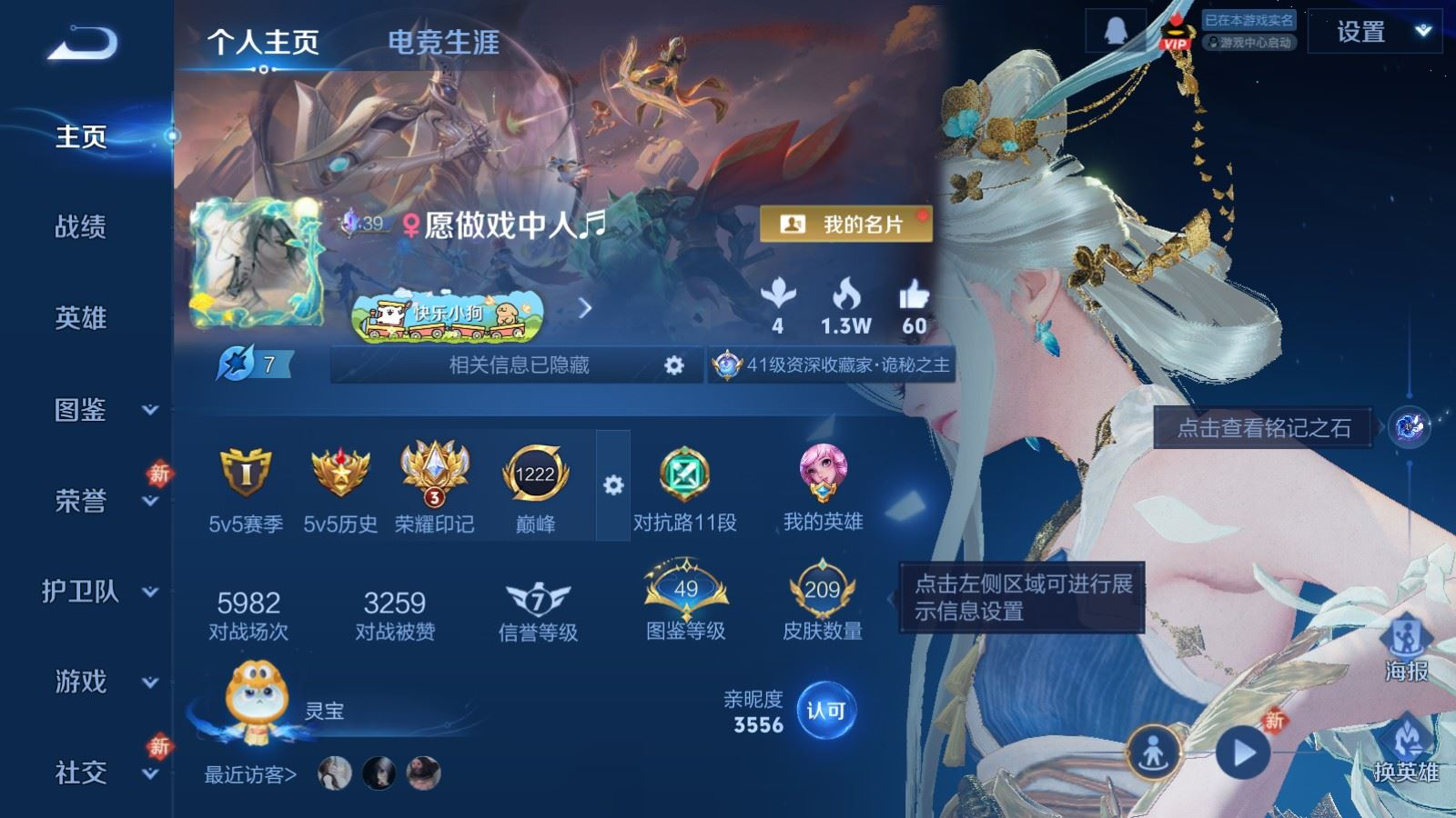 WZQM4132753王者荣耀账号详情图3