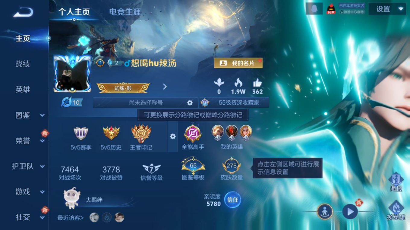 WZQM4133045王者荣耀账号详情图5