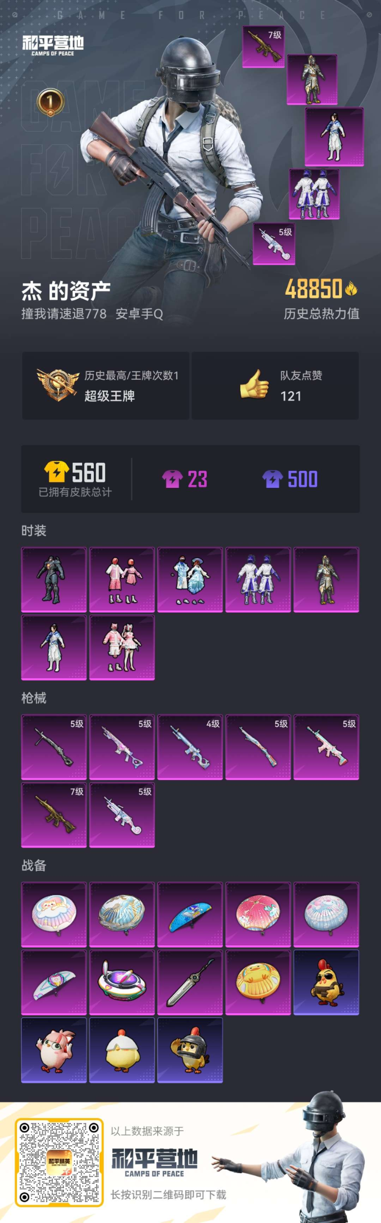 HPCMW472404和平精英账号详情图2