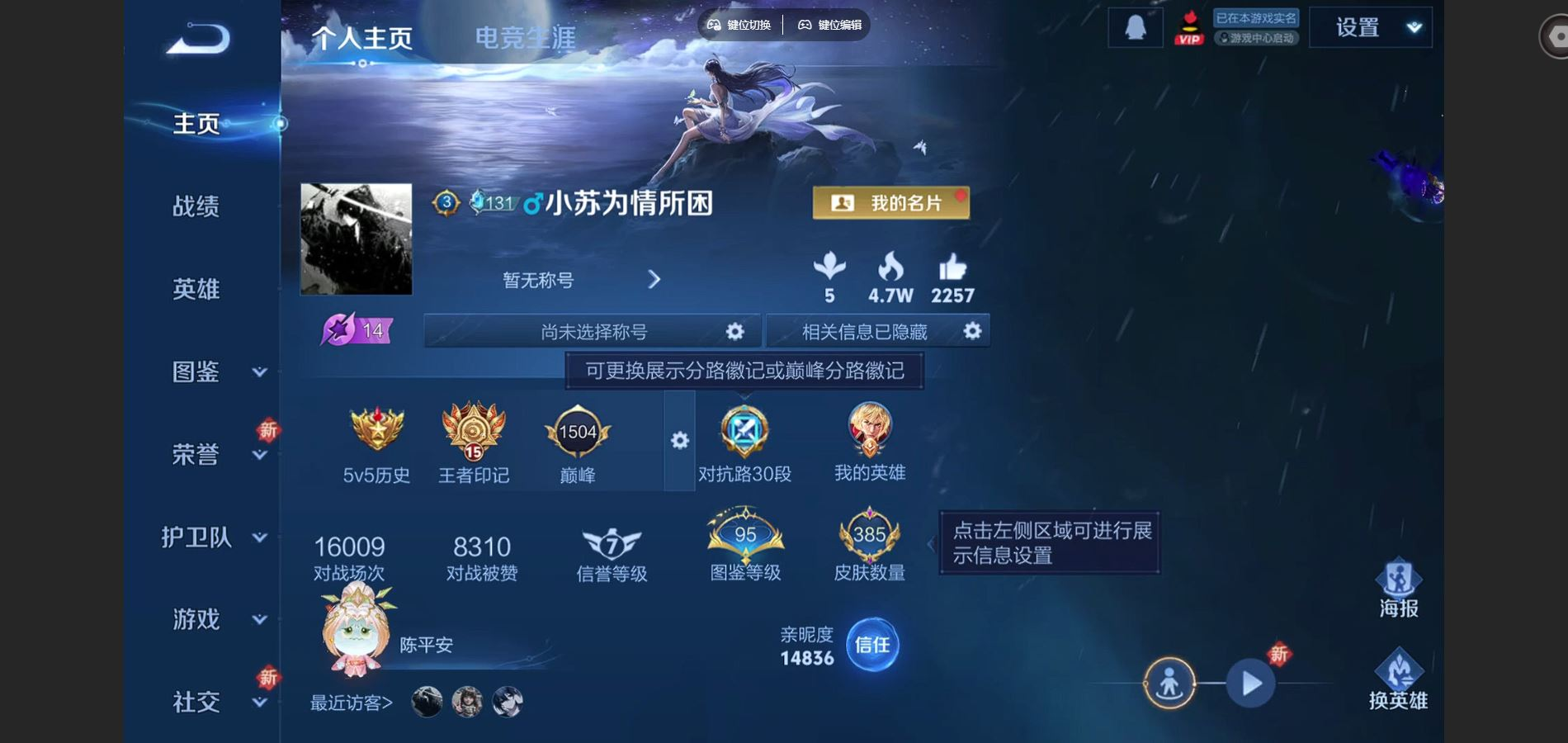 WZQM4134184王者荣耀账号详情图3