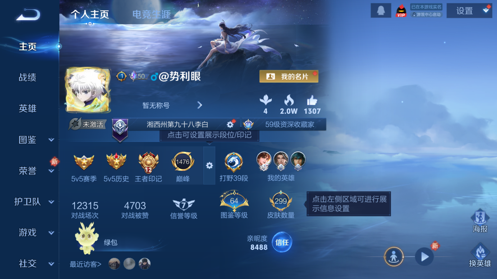 WZQM4135294王者荣耀账号详情图3