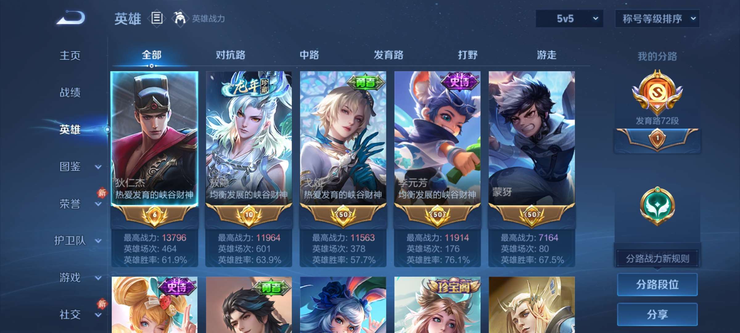 WZCMW4154163王者荣耀账号详情图2