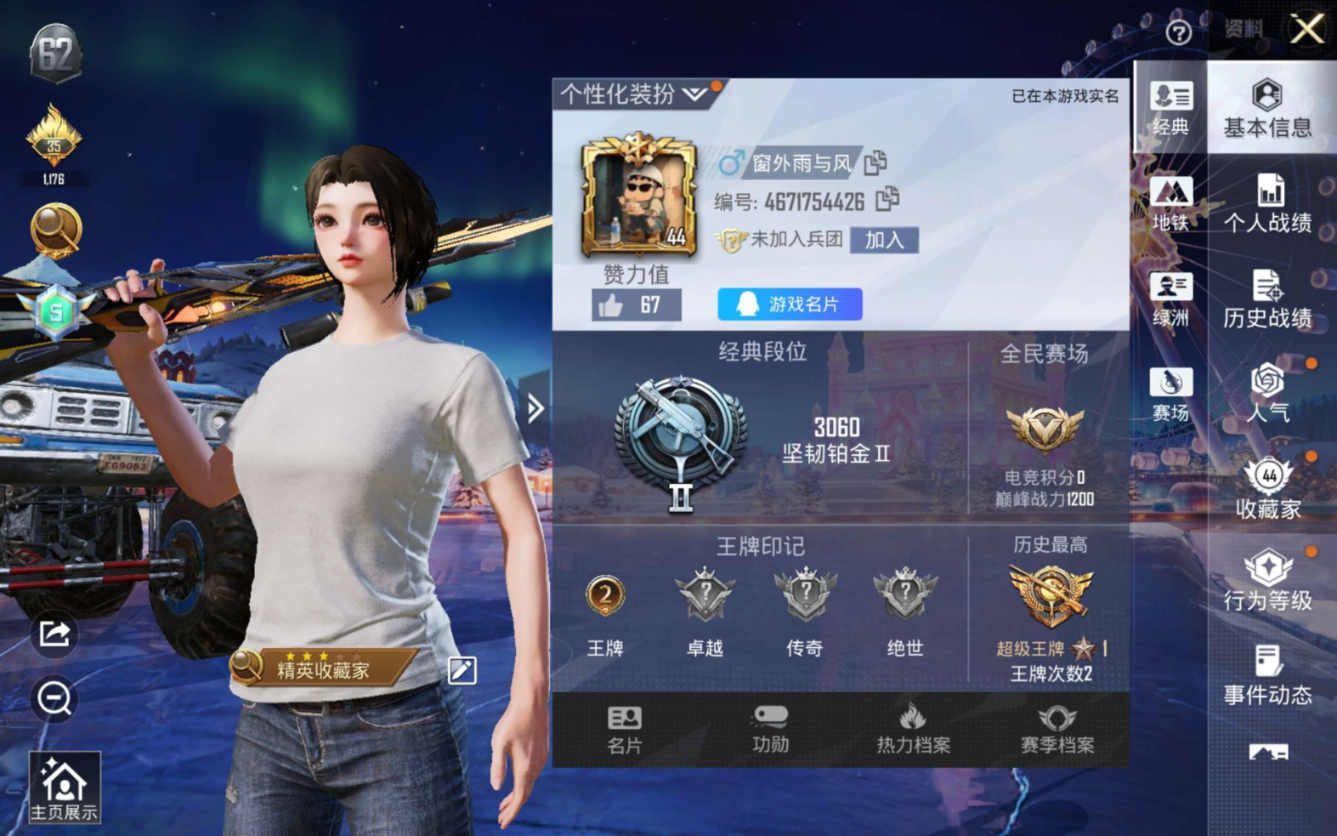 HPQM478941和平精英账号详情图5