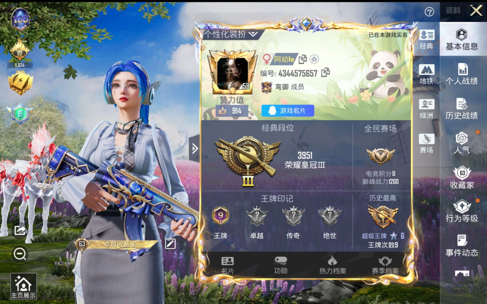 HPQM479027和平精英账号详情图4