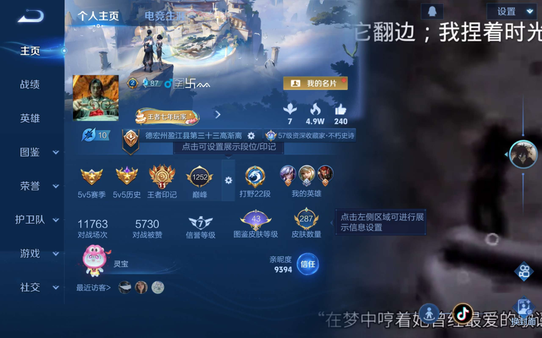 WZQM4149254王者荣耀账号详情图3