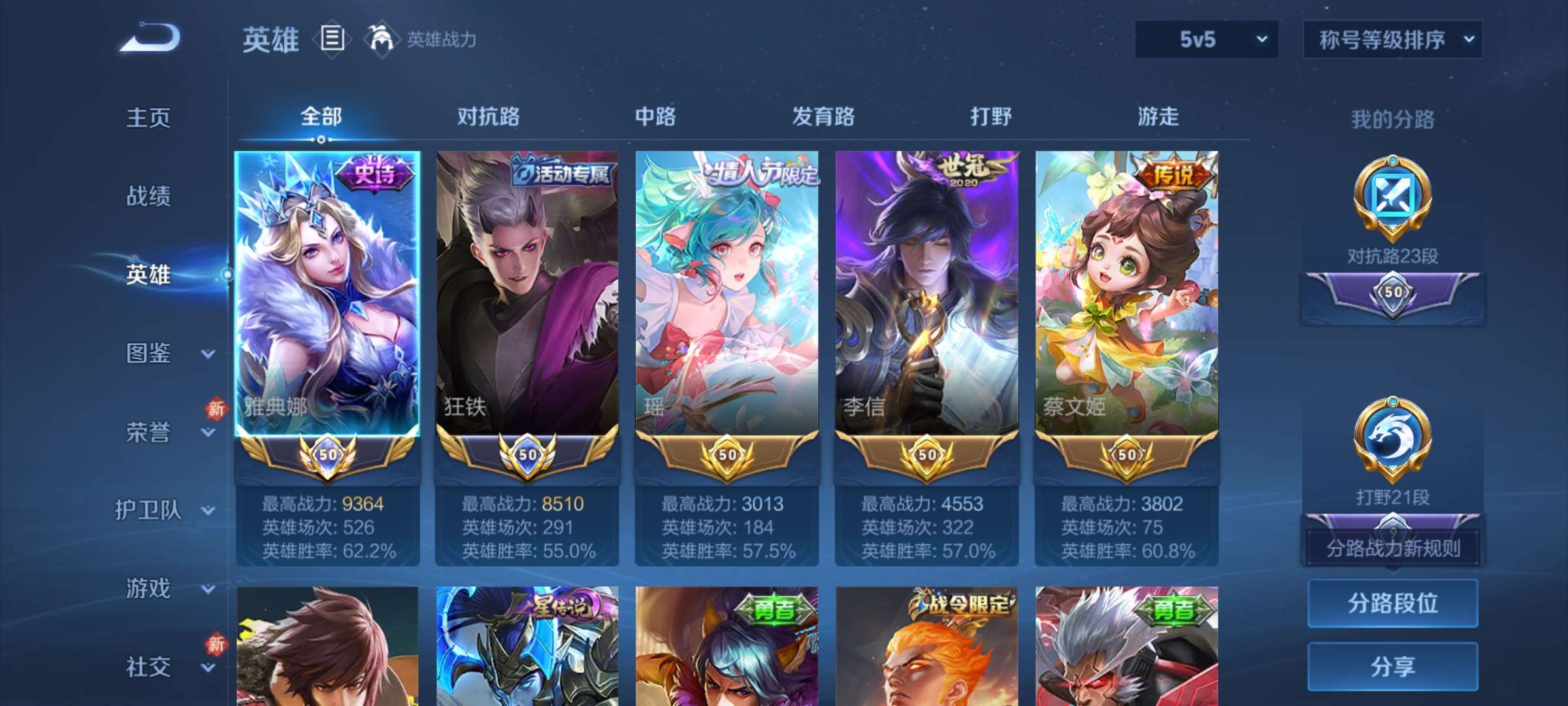 WZCMW4150766王者荣耀账号详情图2