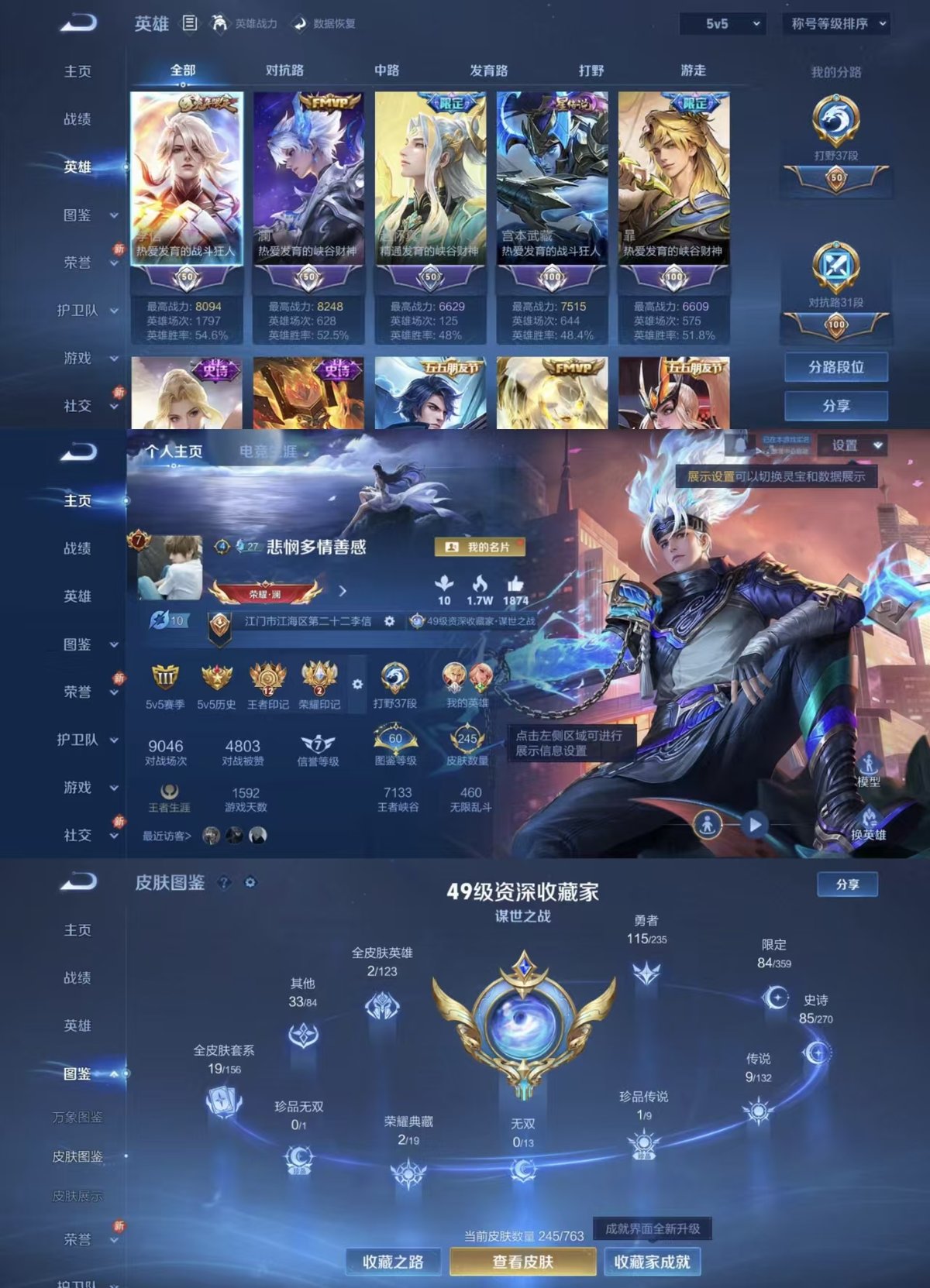 WZQM4156614王者荣耀账号详情图9