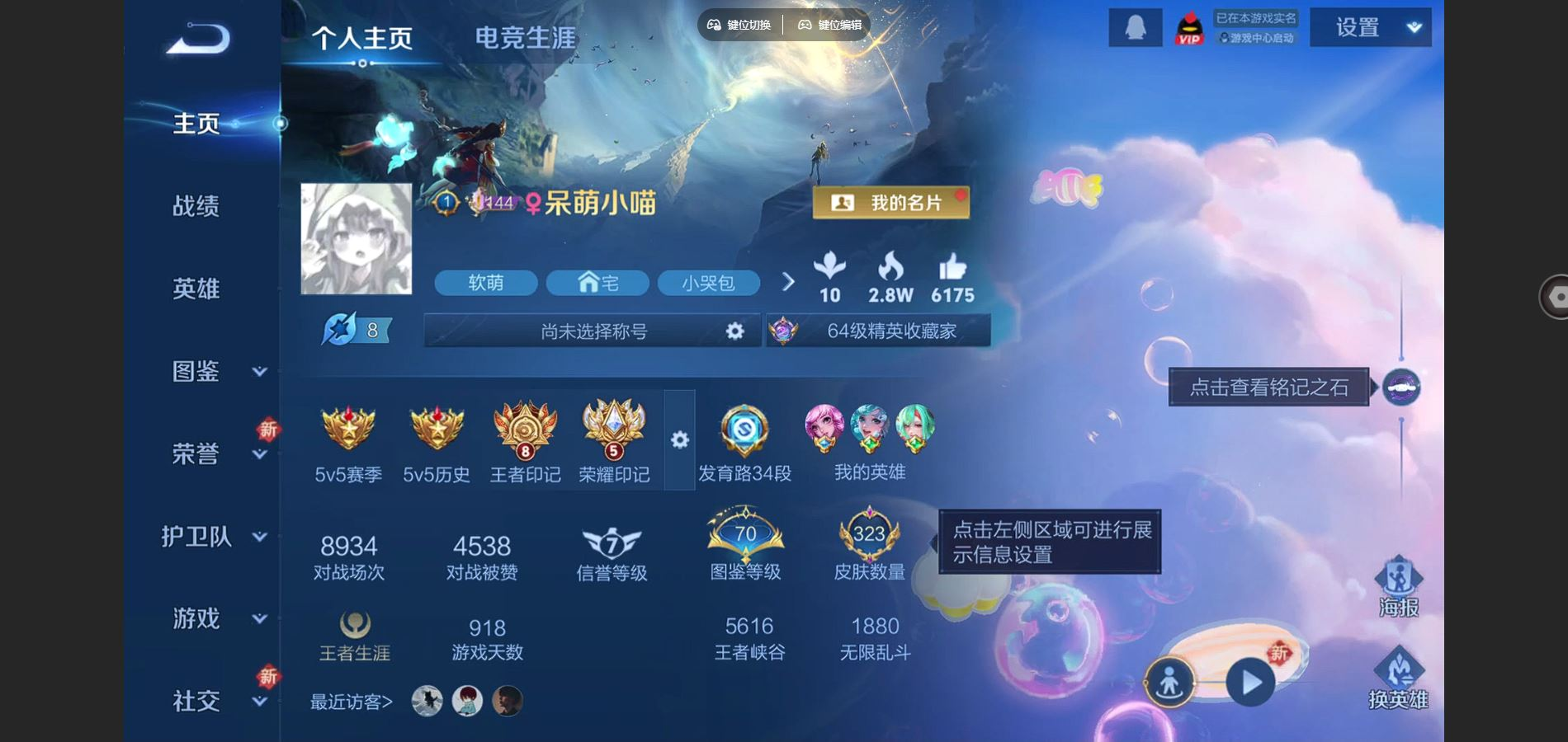 WZQM4151342王者荣耀账号详情图3