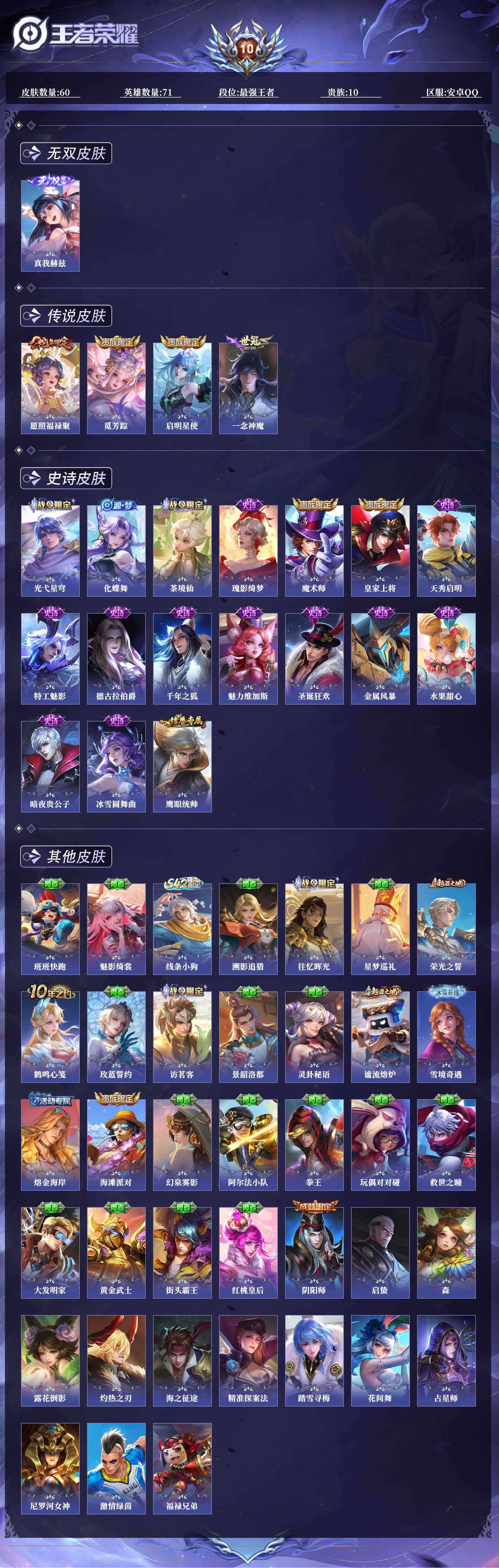 WZCMW4154890王者荣耀账号详情图11