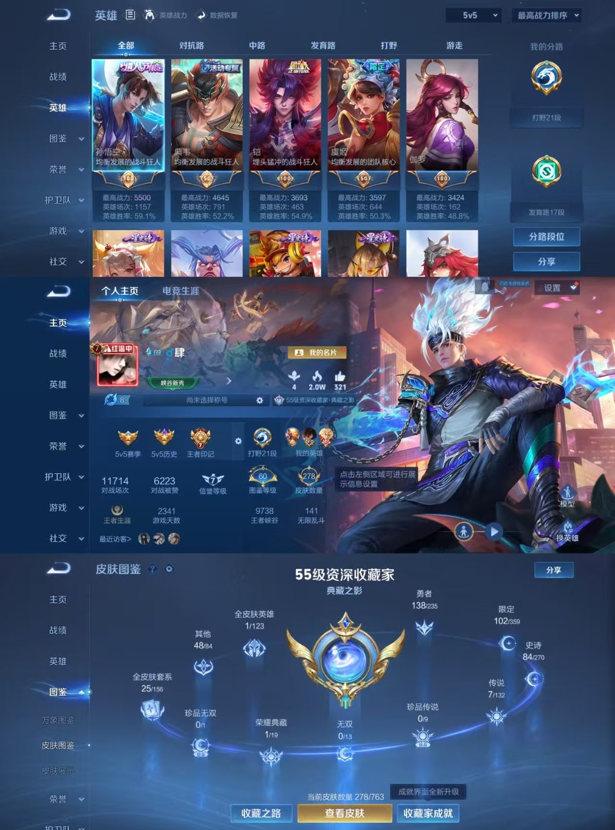 WZQM4165958王者荣耀账号详情图9