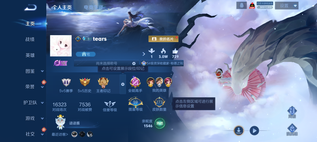 WZQM4154400王者荣耀账号详情图4