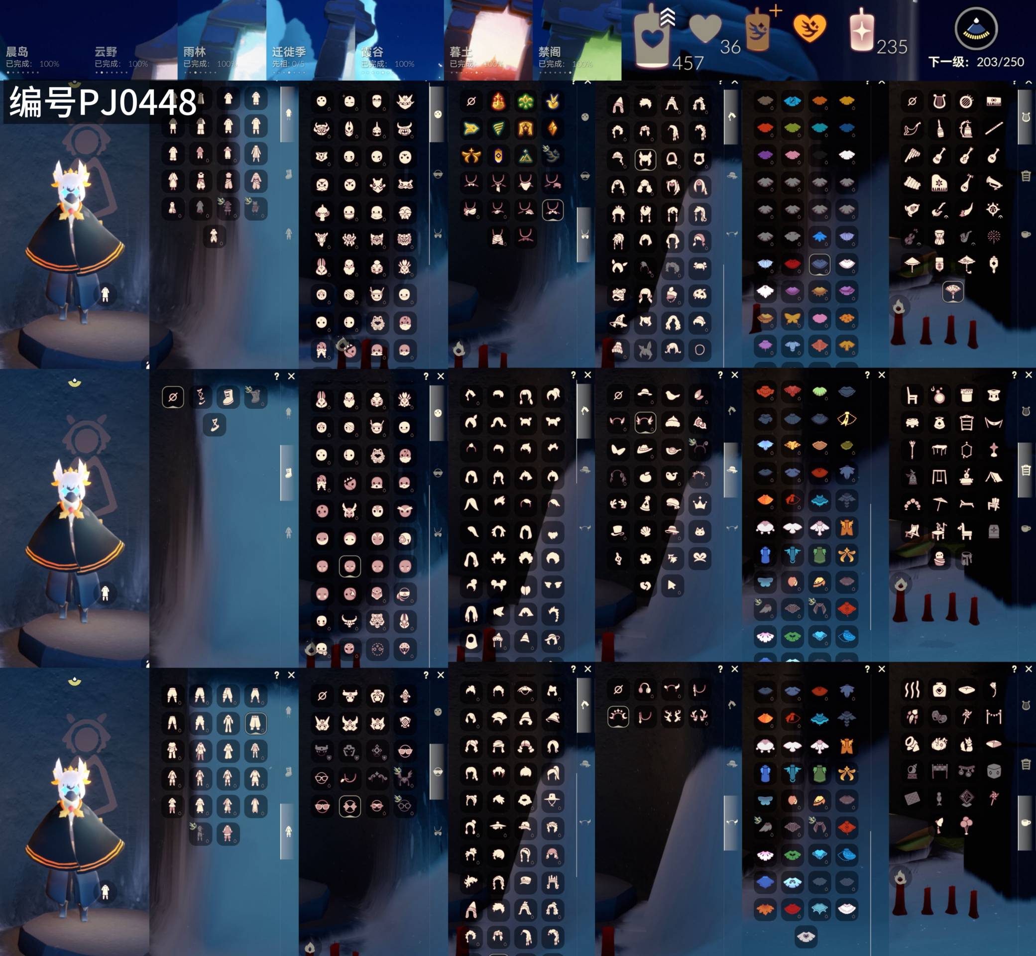 光遇账号vivo渠道服[16809120]【 PJ0448】
✅10季白枭玫瑰巫师绊爱枯角鹿角tgc斗围巾蝙蝠蛛网超多礼包热门物品✅渠道  vivo 

✅最高：1.833最矮：13.833目前：1.964号

