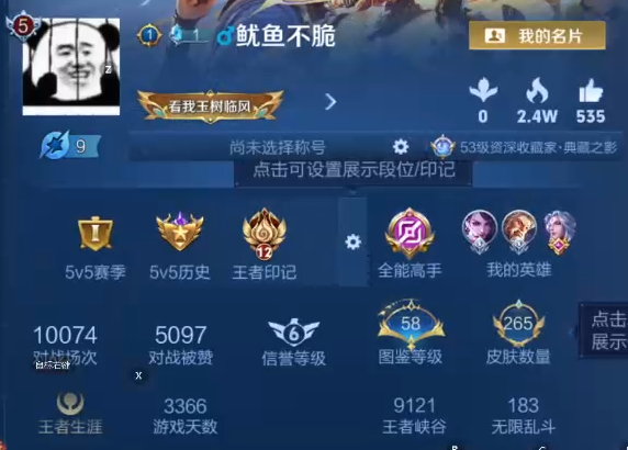 WZCMW4167431王者荣耀账号详情图7