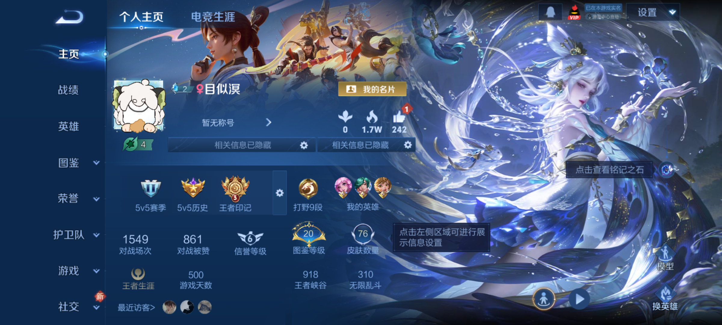 WZQM4178148王者荣耀账号详情图4