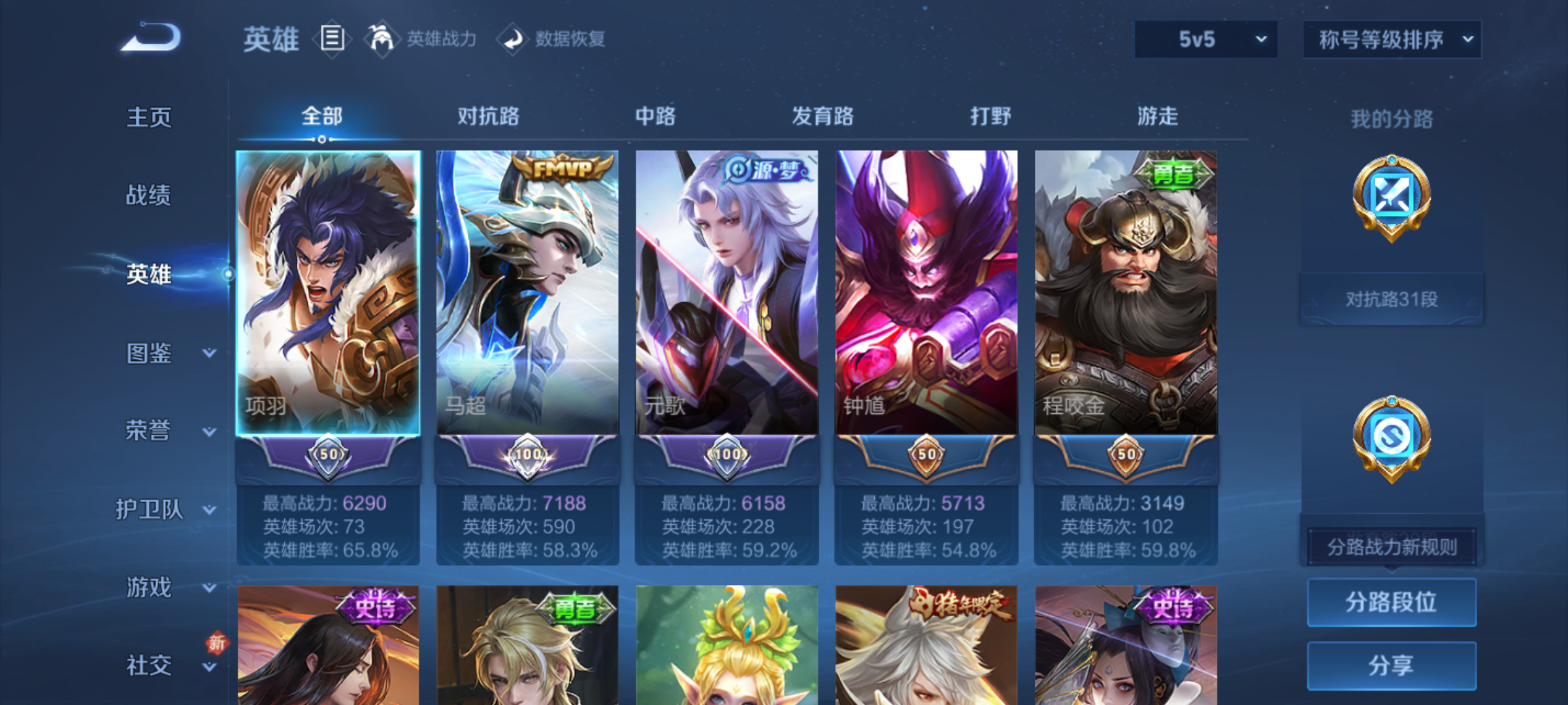 WZCMW4159519王者荣耀账号详情图4