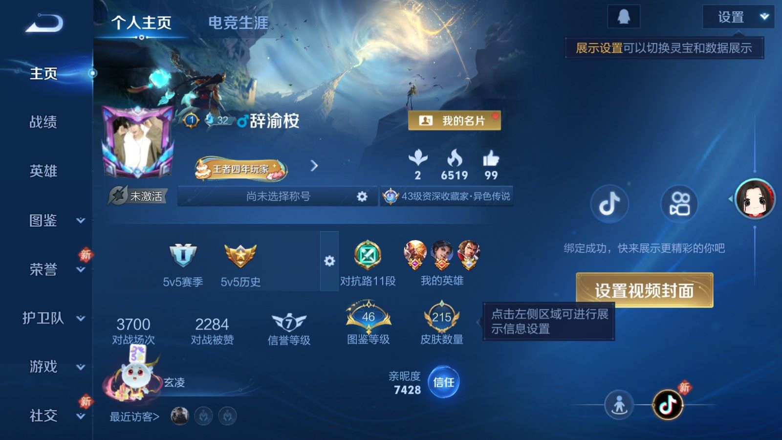 WZCMW4161011王者荣耀账号详情图2