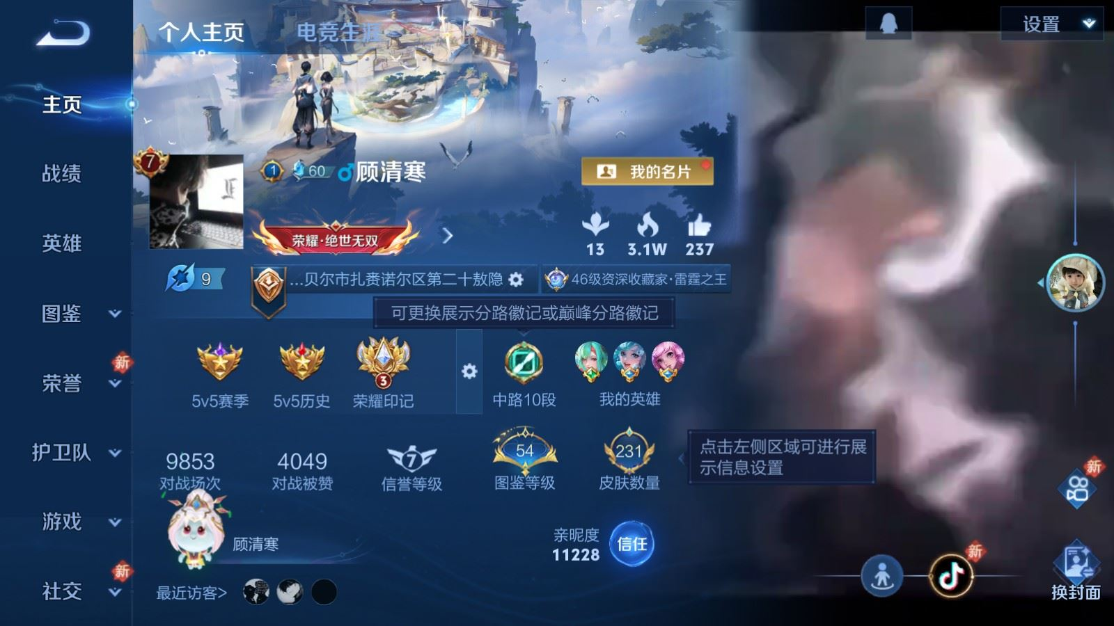 WZCMW4161194王者荣耀账号详情图2 WZCMW4161194王者荣耀账号详情图2