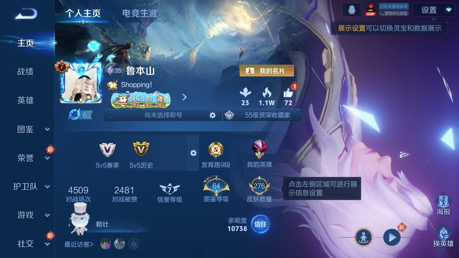 WZQM4161499王者荣耀账号详情图3