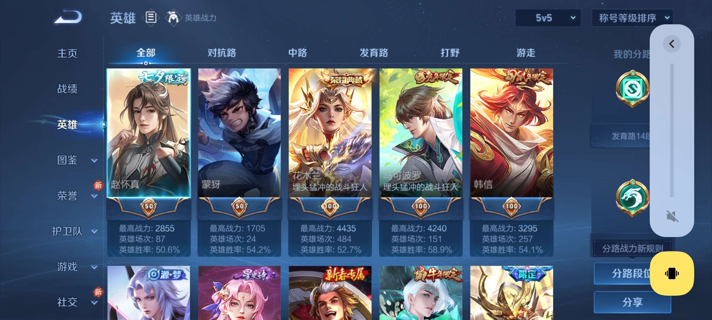 WZCMW4165031王者荣耀账号详情图4