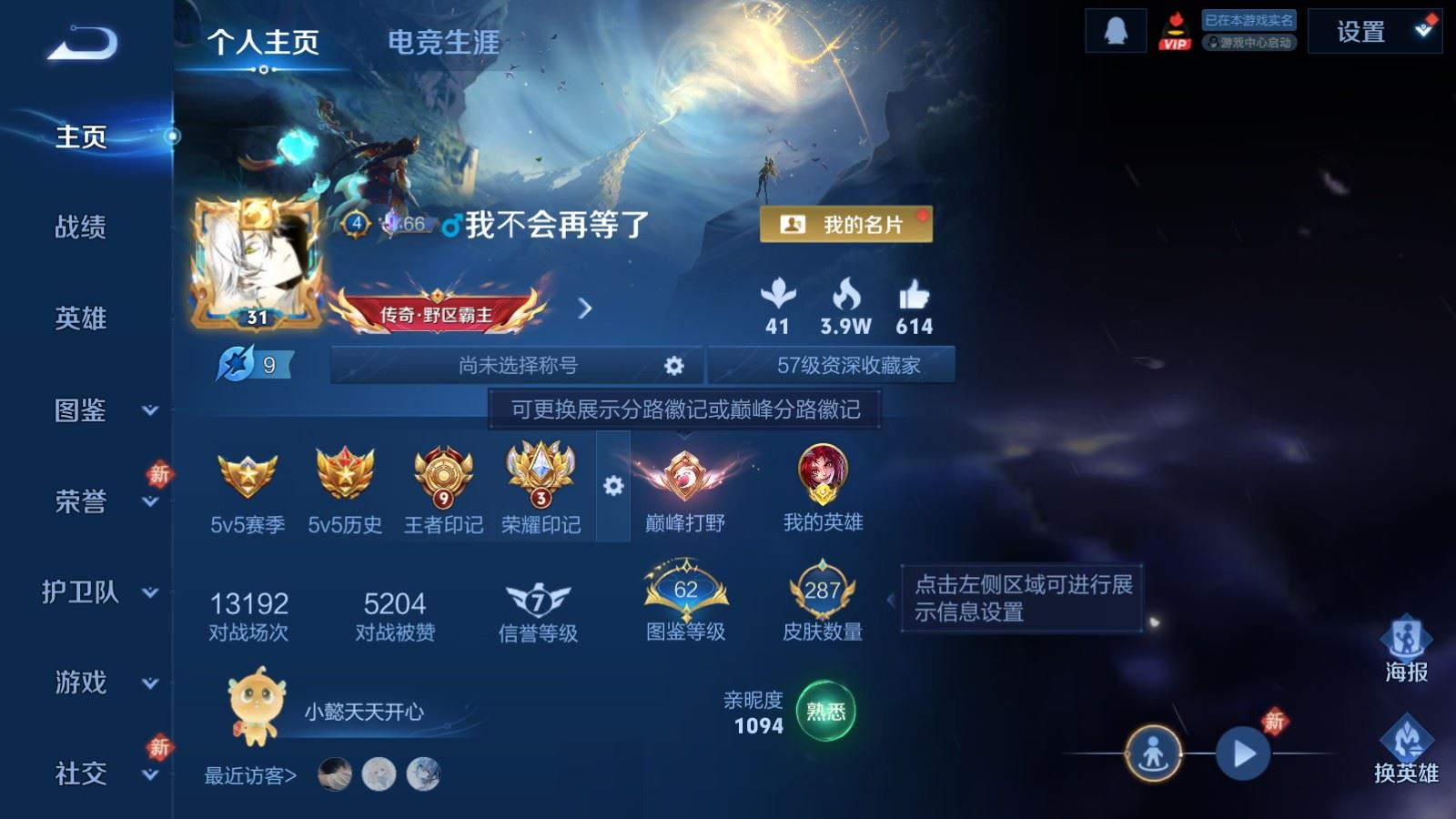 WZCMW4163937王者荣耀账号详情图2 WZCMW4163937王者荣耀账号详情图2