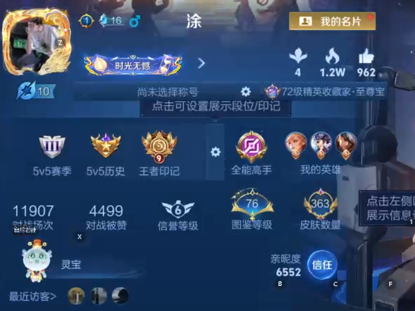 WZCMW4163727王者荣耀账号详情图10