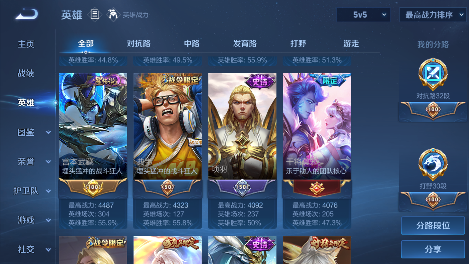 WZCMW4165068王者荣耀账号详情图3