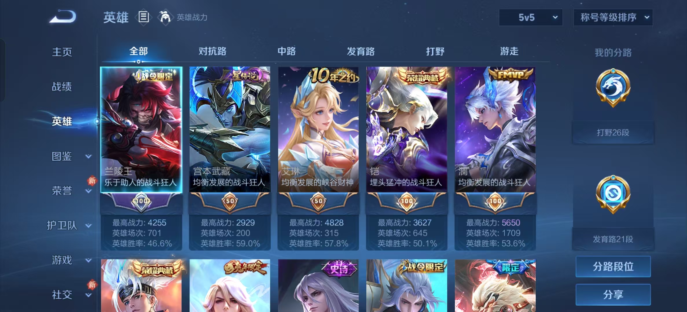 WZLX4222548王者荣耀账号详情图25 WZLX4222548王者荣耀账号详情图25