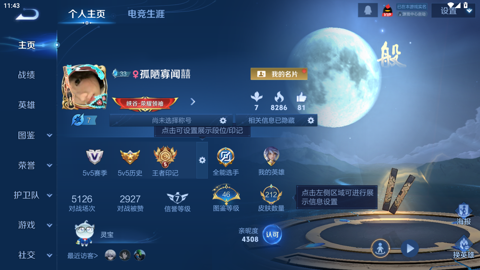 WZQM4169116王者荣耀账号详情图3