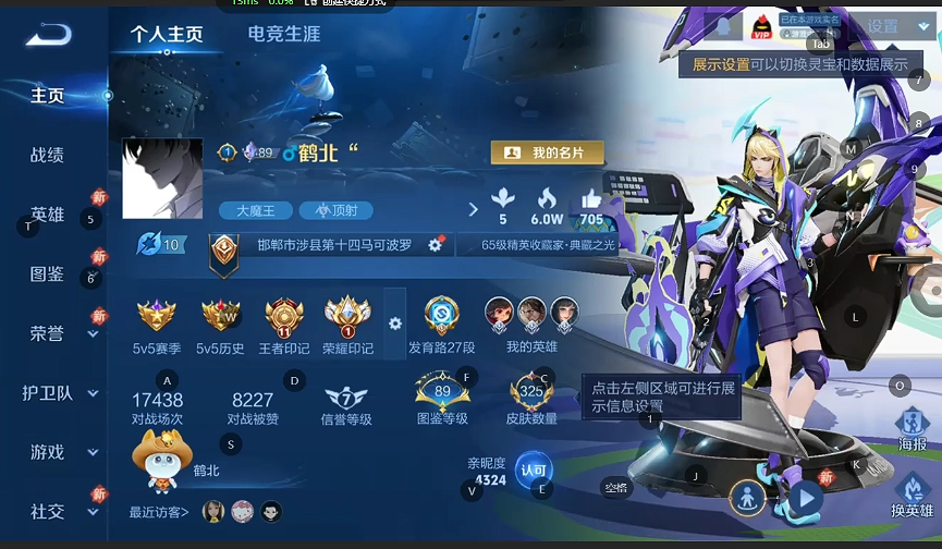 WZQM4206180王者荣耀账号详情图5