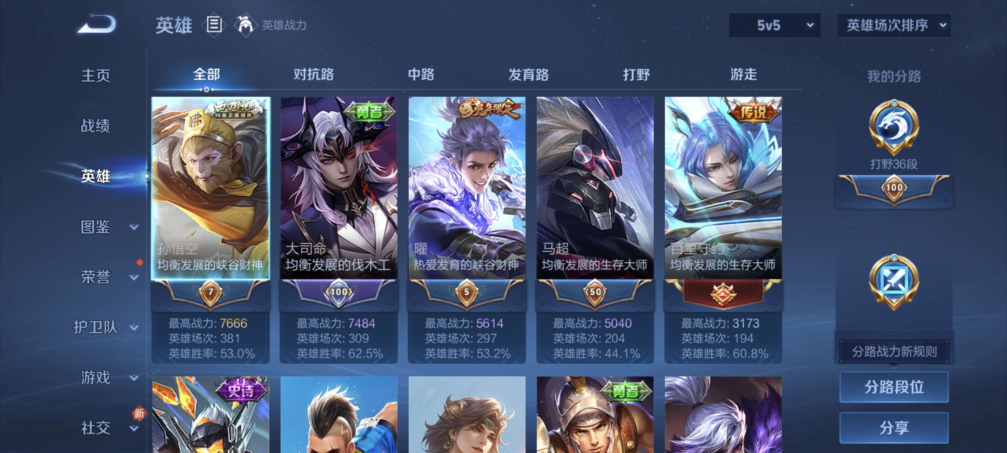 WZCMW4179102王者荣耀账号详情图3