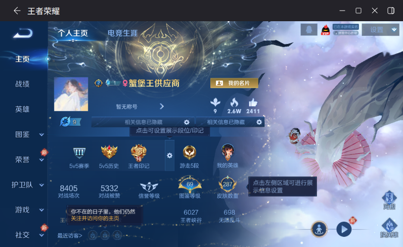 WZQM4185783王者荣耀账号详情图3 WZQM4185783王者荣耀账号详情图3