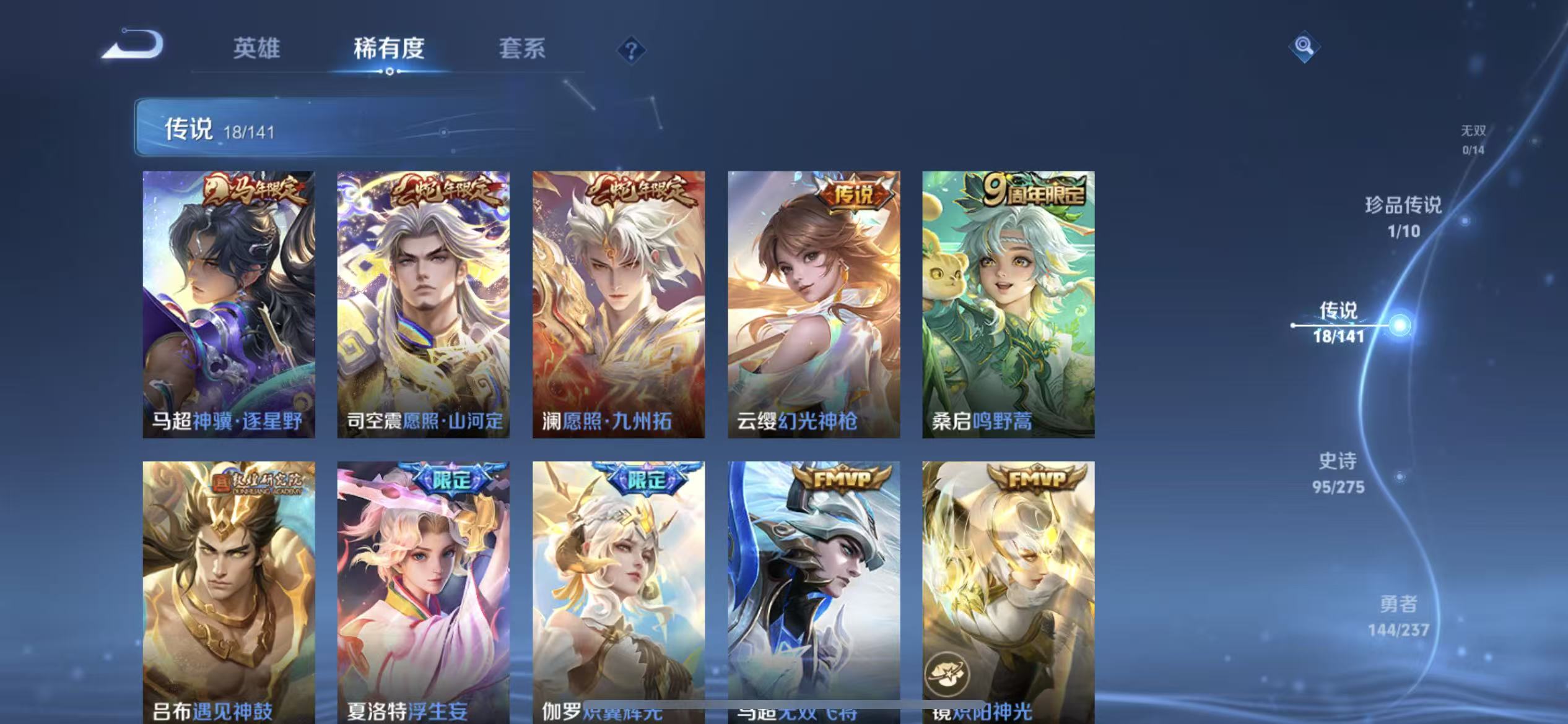 WZLX4222889王者荣耀账号详情图4