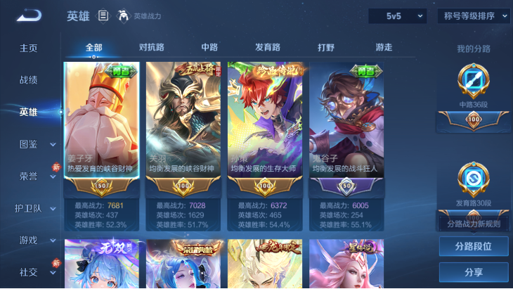 WZCMW4204022王者荣耀账号详情图4