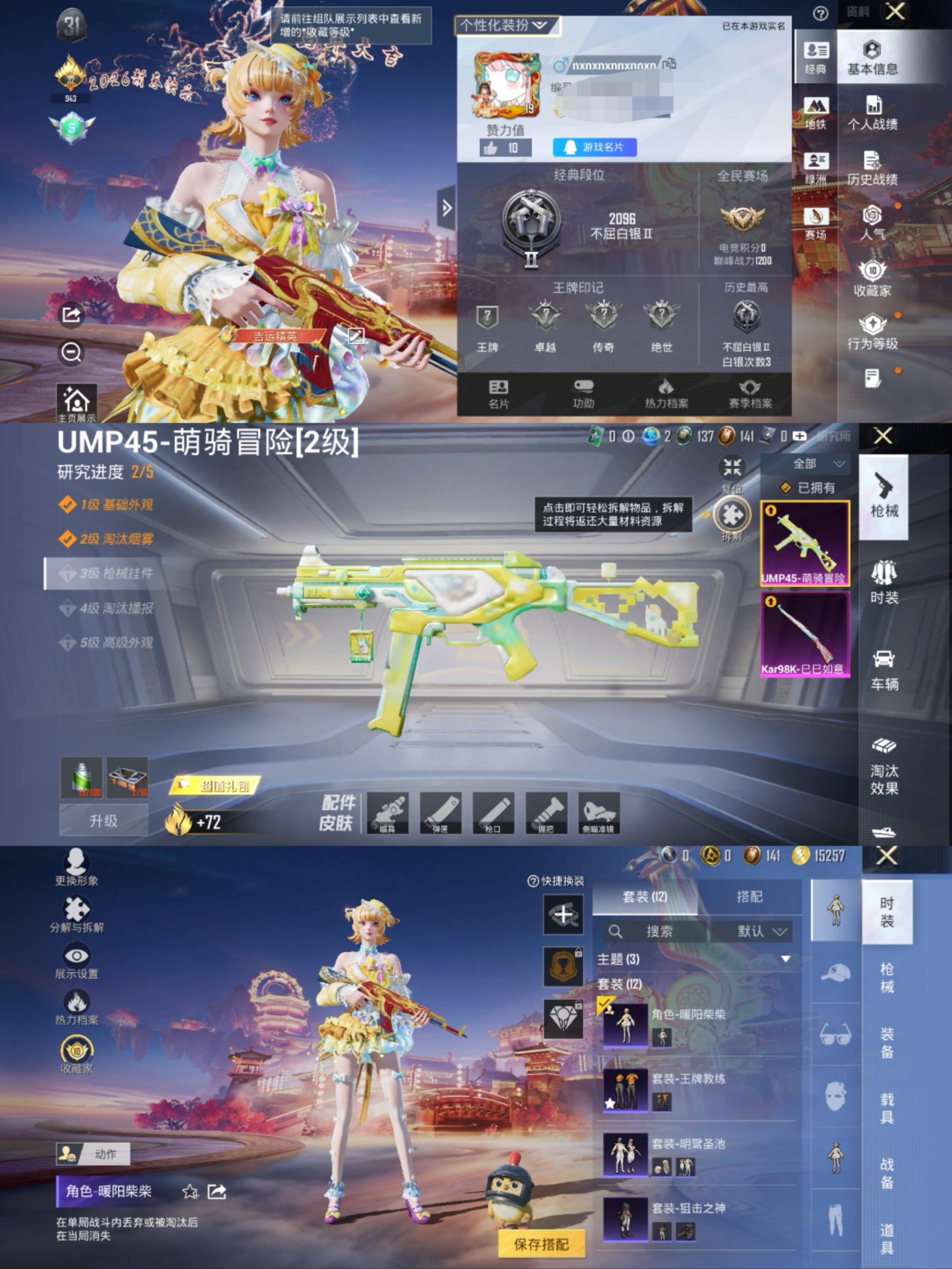 HPCMW4106196和平精英账号详情图2