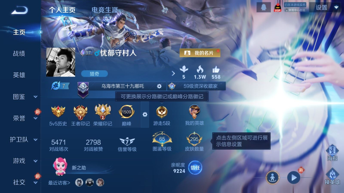 WZQM4193478王者荣耀账号详情图4