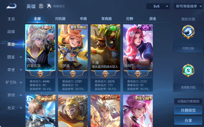 WZQM4194405王者荣耀账号详情图4