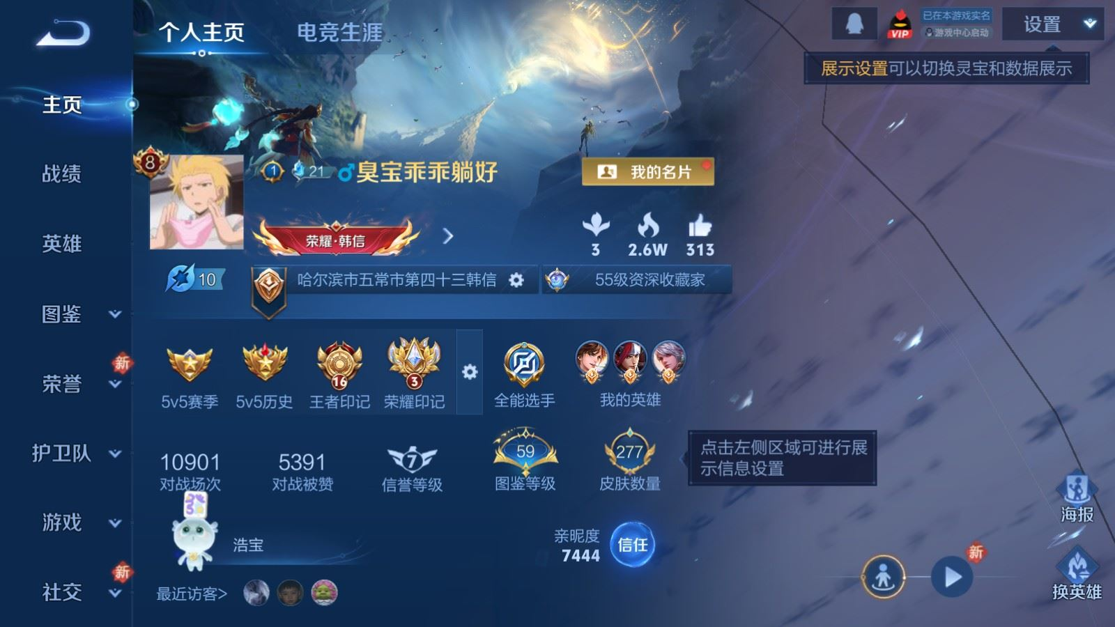 WZQM4194903王者荣耀账号详情图3 WZQM4194903王者荣耀账号详情图3