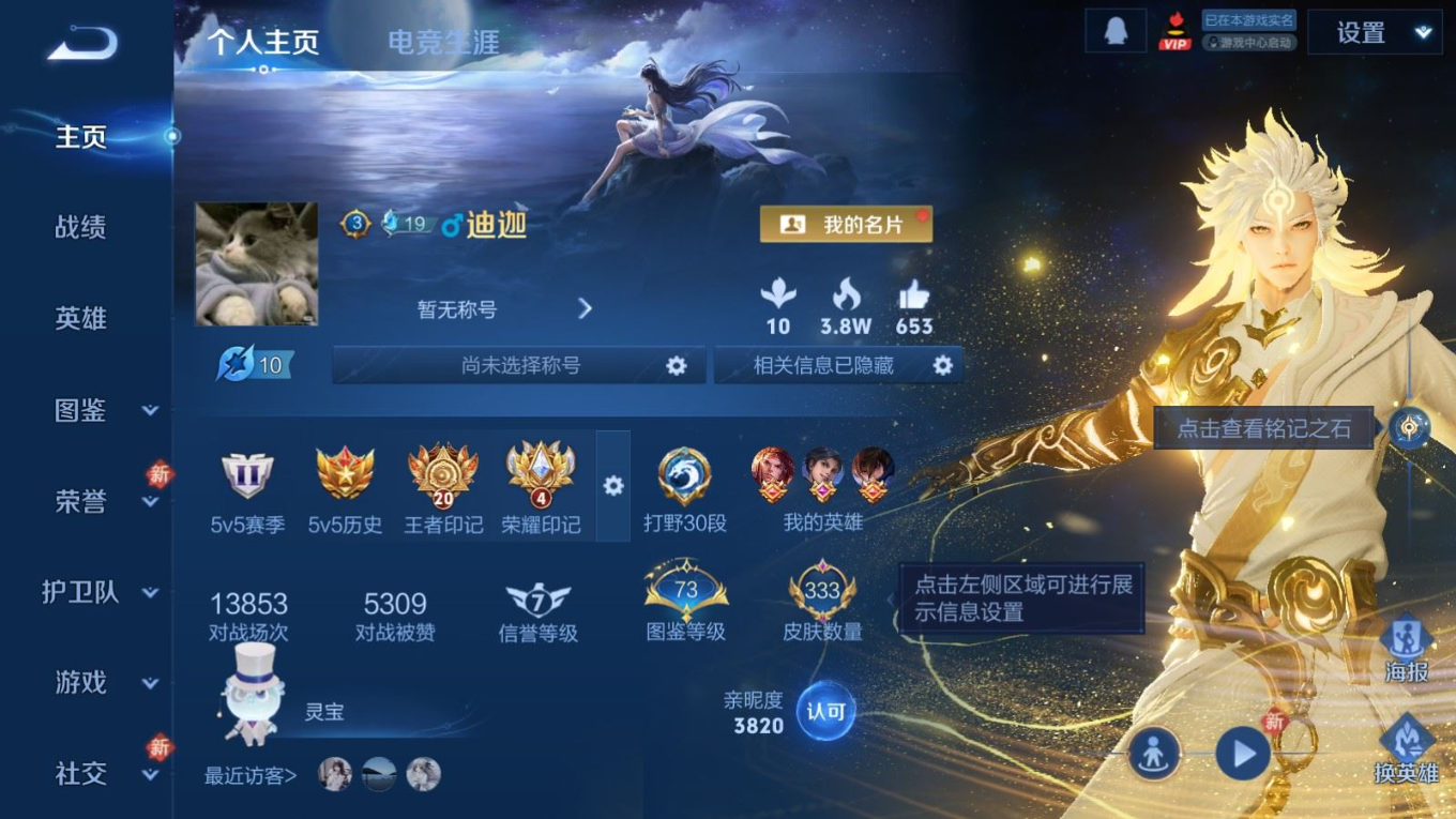 WZQM4195967王者荣耀账号详情图5 WZQM4195967王者荣耀账号详情图5