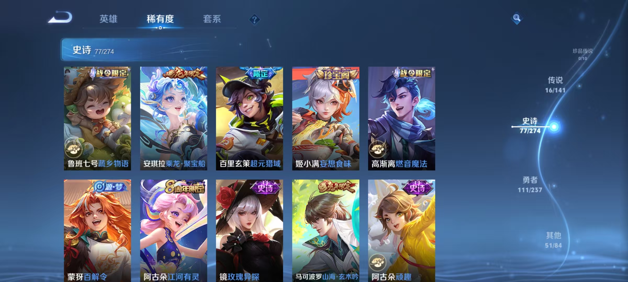 WZLX4223157王者荣耀账号详情图13