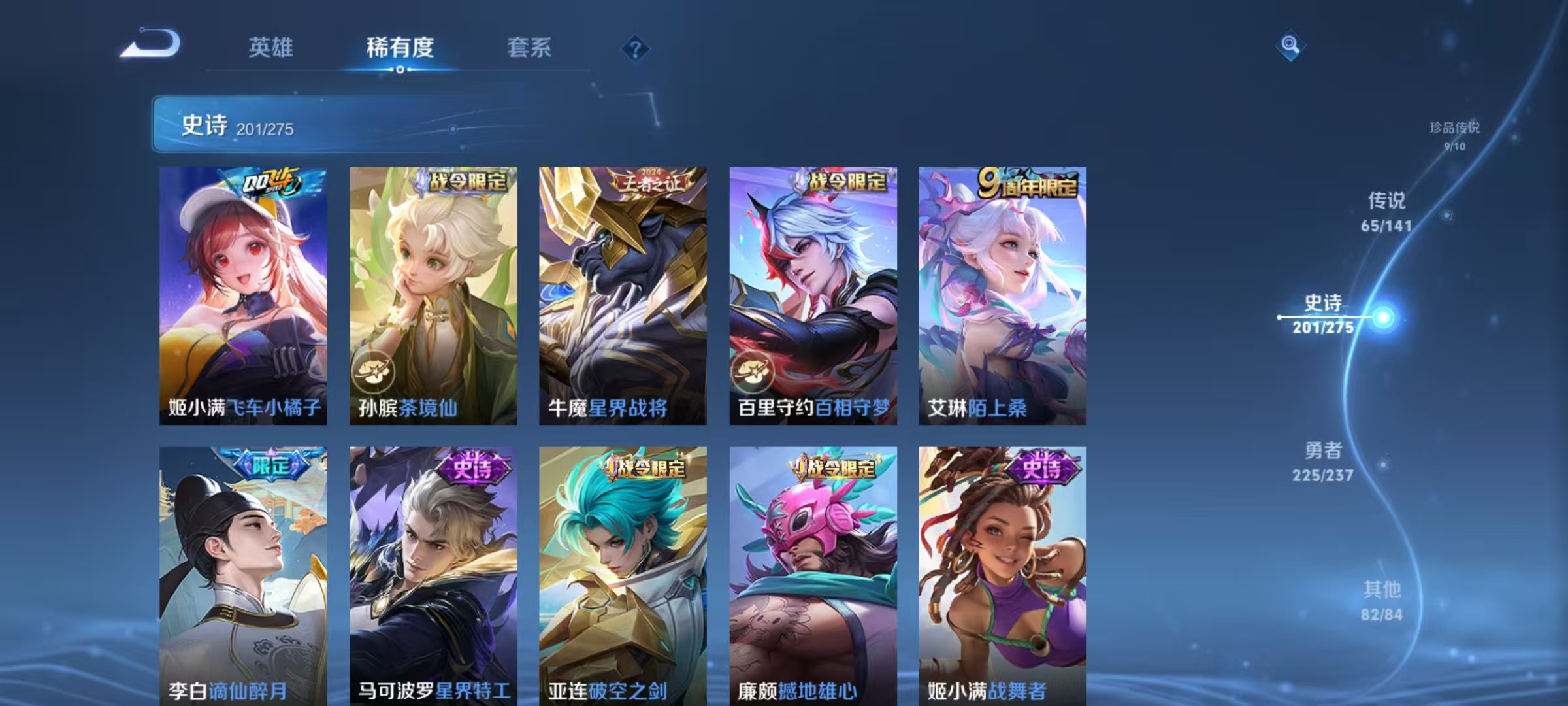 WZLX4223173王者荣耀账号详情图21