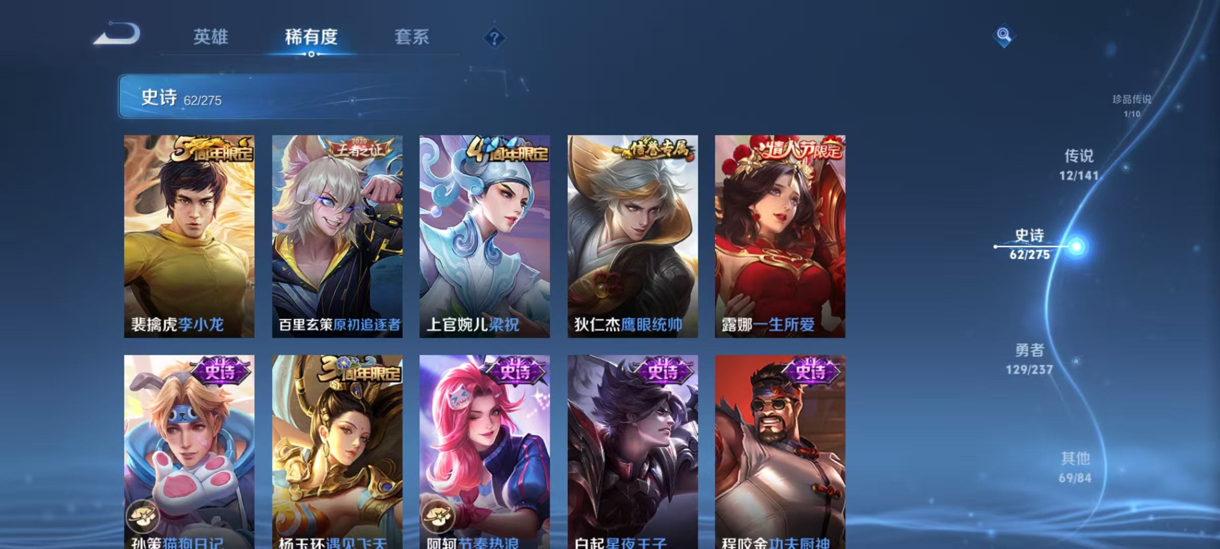 WZLX4223290王者荣耀账号详情图4