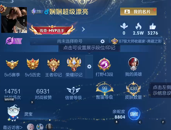 WZQM4212285王者荣耀账号详情图9